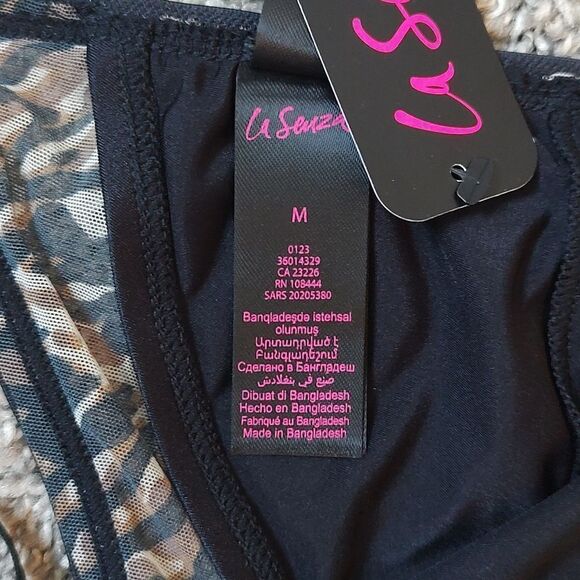 New With Tags La Senza‎ Size Medium Layered Unlined Bralette - Picture 9 of 12